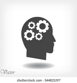 gear in head icon