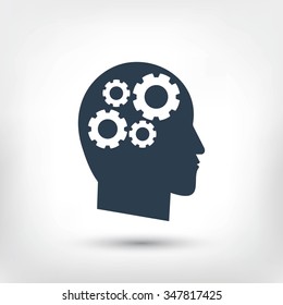 gear in head icon