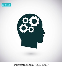 gear in head icon