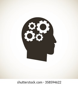 gear in head icon