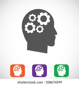 gear in head icon
