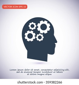 gear in head icon