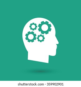 gear in head icon