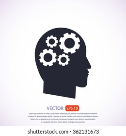 gear in head icon