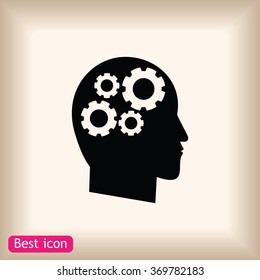 gear in head icon