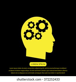 gear in head icon