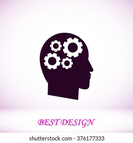 gear in head icon