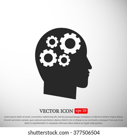 gear in head icon