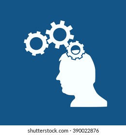 Gear head icon