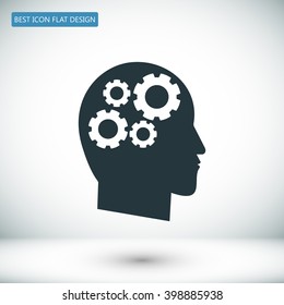 gear in head icon