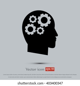 gear in head icon