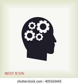 gear in head icon