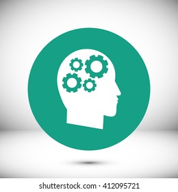 gear in head icon