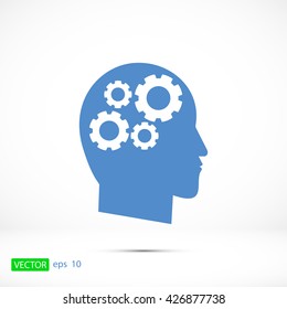 gear in head icon