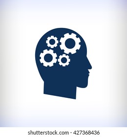 gear in head icon