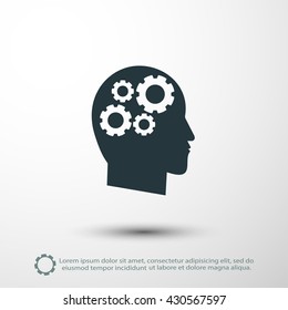 gear in head icon