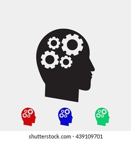 gear in head icon