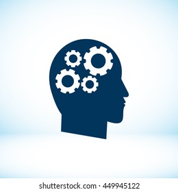 gear in head icon