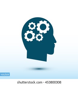gear in head icon
