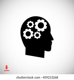 gear in head icon