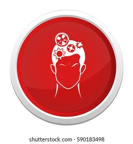 gear in head icon