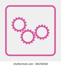 Gear icon.