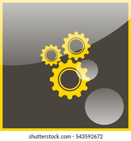 Gear icon.