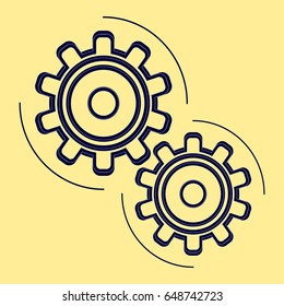 gear icon 