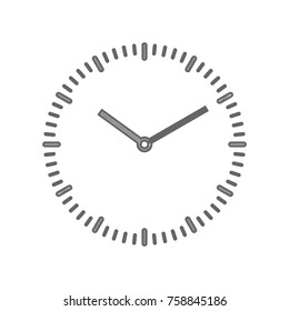 Gear icon. Asterix. Vector. Shaded gray icon on white background. Isolated.