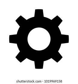 Gear icon. black cogs. Gears on a white background. 
