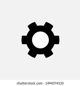 
Gear Icon - Cog or Setting Sign & Symbol Logo Vector. 