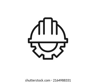 Gear icon concept. Modern outline high quality illustration for banners, flyers and web sites. Editable stroke in trendy flat style. Line icon of repir - Shutterstock ID 2164988331