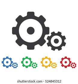 Gear icon. Construction icons universal set for web and mobile