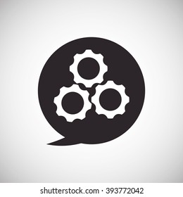 Gear icon design