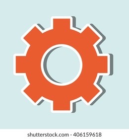 gear icon  design