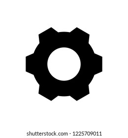 Gear icon design concept