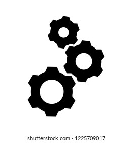 Gear icon design concept