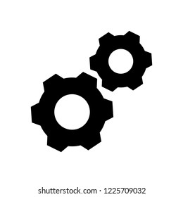 Gear icon design concept