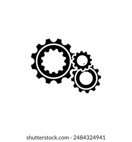 gear icon design for design element