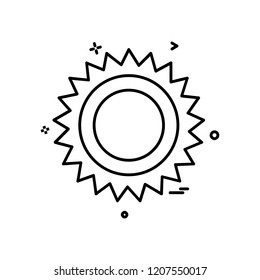 Gear icon design vector