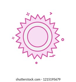 Gear icon design vector