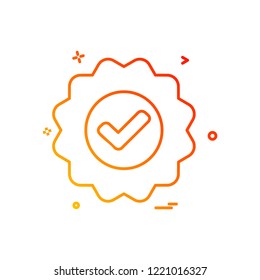 Gear icon design vector