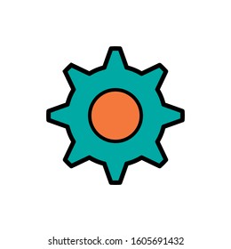 gear icon design vector template