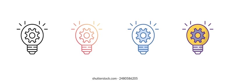 Gear icon design with white background stock illustration