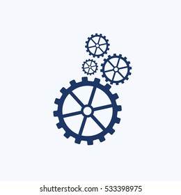 Gear icon design,clean vector