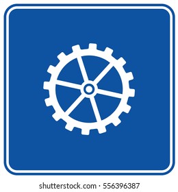 Gear icon design,clean vector