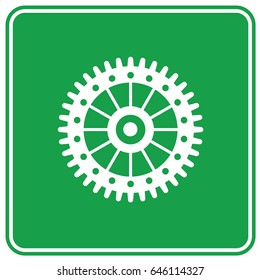 Gear icon design,clean vector
