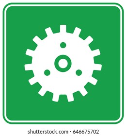 Gear icon design,clean vector