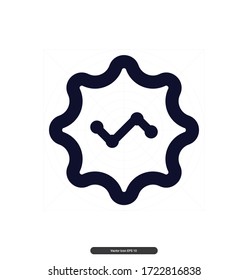 Gear icon. digital marketing, management, seo. Vector illustration.