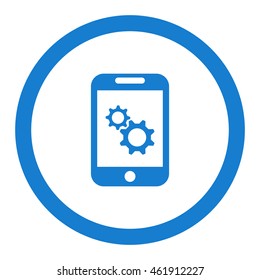 gear Icon, flat design style